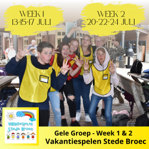 Geel week 1 & Week 2